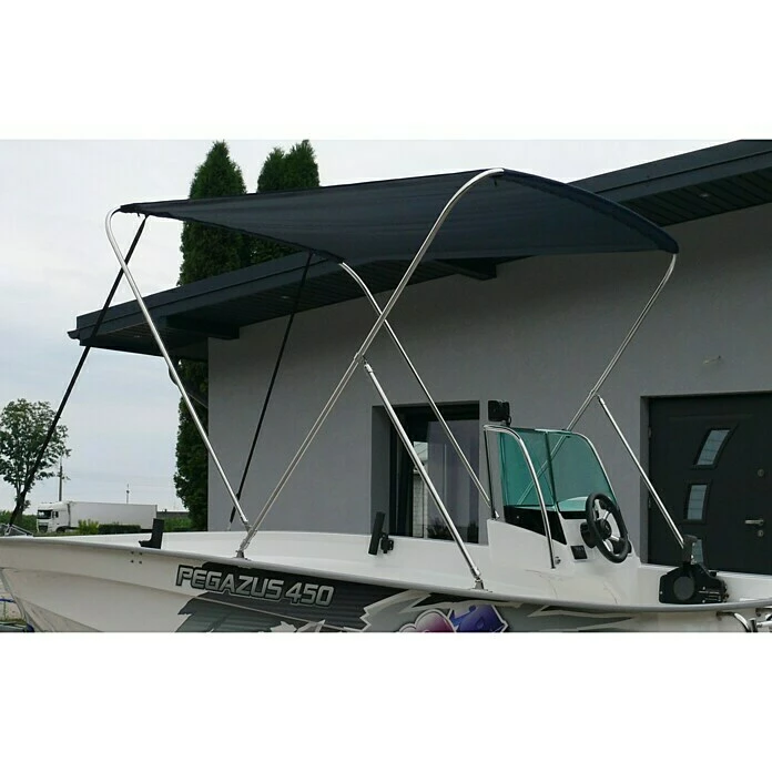 BAUHAUS PEGAZUS Bimini Passend Für: Pegazus Boot GFK 450 3 BAUHAUS PEGAZUS Bimini Passend Für: Pegazus Boot GFK 450