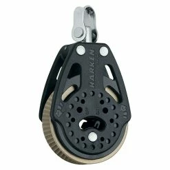 BAUHAUS Harken Ratschblock Power 3 1.5xGrip Schotstärke: 10 Mm, Durchmesser: 57 Mm, Bruchlast: 907 Kg