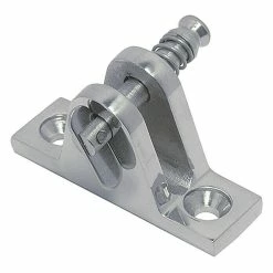 BAUHAUS Marinetech Gabelplatte 56 X 17 X 35 Mm, Edelstahl, A4, Neigungswinkel: 80 °