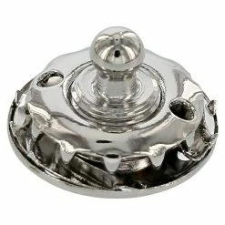 BAUHAUS Druckknopf Für Tuch Durchmesser: 20 Mm, Messing, Vernickelt