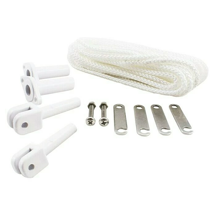 BAUHAUS Bimini L X B X H: 180 X 185 X 140 Cm, Weiß 4 BAUHAUS Bimini L X B X H: 180 X 185 X 140 Cm, Weiß – Bild 2