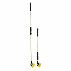 BAUHAUS Yachticon Waschbürste Deluxe Teleskopierbar, Länge Stiel: 90 Cm - 175 Cm, Aluminium