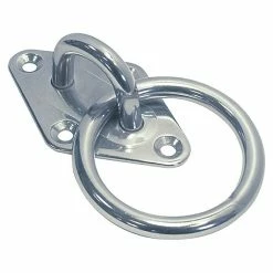 BAUHAUS Mastplatte Ring, 5 Mm, Edelstahl, A2