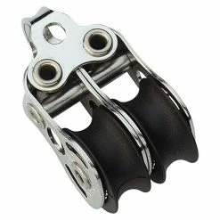 BAUHAUS Sprenger Micro-XS-Block 6 Mm, Mit Bügel, Kugellager, 2 Rollen