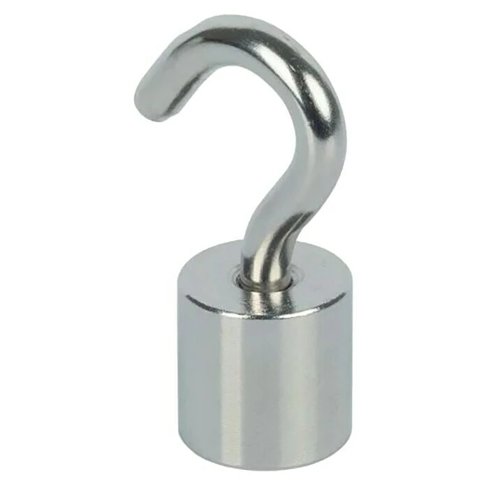 BAUHAUS Fix-o-moll Magnethaken Neodym Rund, Durchmesser: 24 Mm, Höhe: 52 Mm 3 BAUHAUS Fix-o-moll Magnethaken Neodym Rund, Durchmesser: 24 Mm, Höhe: 52 Mm