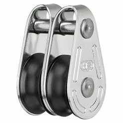 BAUHAUS Sprenger Super-Mini-Block 6 Mm, Gleitlager, Kunststoffrollen, Arbeitslast: 112 Kg