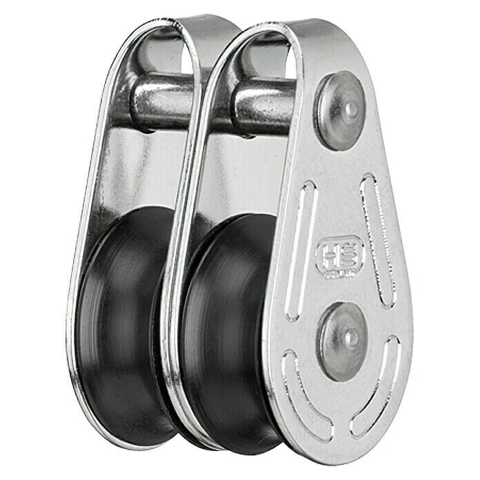 BAUHAUS Sprenger Super-Mini-Block 6 Mm, Gleitlager, Kunststoffrollen, Arbeitslast: 112 Kg 3 BAUHAUS Sprenger Super-Mini-Block 6 Mm, Gleitlager, Kunststoffrollen, Arbeitslast: 112 Kg