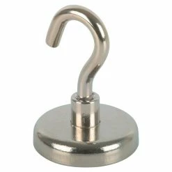 BAUHAUS Fix-o-moll Magnethaken Neodym Selbstklebend Rund, Durchmesser: 36 Mm, Höhe: 49,5 Mm