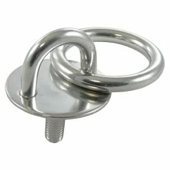 BAUHAUS Marinetech Mastplatte Mit Gewinde Und Ring Ausstattung: Ring, M 6, Edelstahl, Stahlsorte: A2