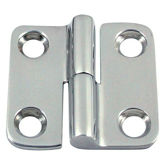 BAUHAUS Marinetech Scharnier 37 X 37 X 2,6 Mm, Lochabstand: 23, Links, Edelstahl, A4 3 BAUHAUS Marinetech Scharnier 37 X 37 X 2,6 Mm, Lochabstand: 23, Links, Edelstahl, A4