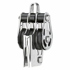 BAUHAUS Sprenger Niederholerblock 6 Mm, 3 Rollen, Mit V-Klemme, Gleitlager, Hundsfott