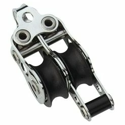 BAUHAUS Sprenger Micro-XS-Block 6 Mm, Mit Bügel, Kugellager, 2 Rollen, Hundsfott