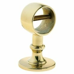 BAUHAUS Conacord Wandhalter Für Seildurchmesser: 30 Mm, Messing, Poliert