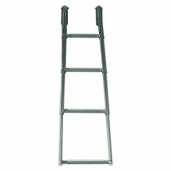 BAUHAUS Navyline Badeleiter Höhenverstellung: 394 Mm - 1.156 Mm, Anzahl Stufen: 4, Edelstahl