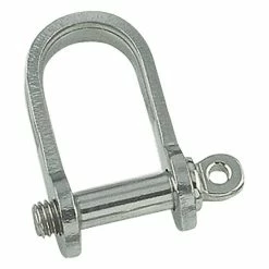 BAUHAUS Flachschäkel Bolzendurchmesser: 4 Mm, Flach, Kurz, Edelstahl, A4