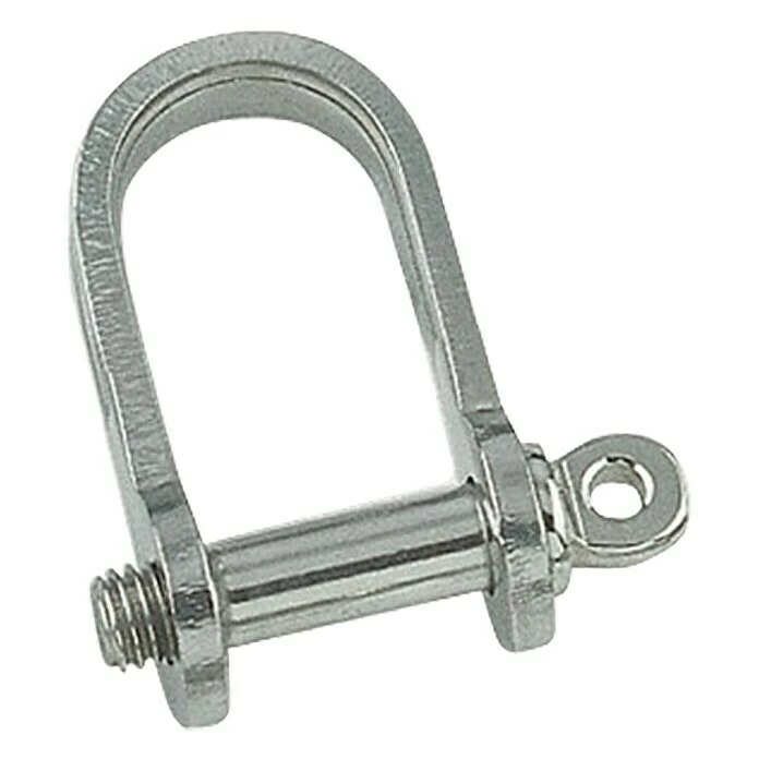 BAUHAUS Flachschäkel Bolzendurchmesser: 4 Mm, Flach, Kurz, Edelstahl, A4 3 BAUHAUS Flachschäkel Bolzendurchmesser: 4 Mm, Flach, Kurz, Edelstahl, A4