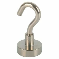 BAUHAUS Fix-o-moll Magnethaken Neodym Selbstklebend Rund, Durchmesser: 16 Mm, Höhe: 36,5 Mm