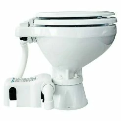 BAUHAUS Albin Pump Bordtoilette Standard Electric EVO Kompakt Low 12V L X B X H: 42 X 33,5 X 39 Cm, Spülsystem: Elektrisch, Weiß -BAUHAUS-Geschäft 12 946
