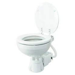BAUHAUS Albin Pump Bordtoilette Standard Electric EVO Kompakt Low 12V L X B X H: 42 X 33,5 X 39 Cm, Spülsystem: Elektrisch, Weiß -BAUHAUS-Geschäft 12 948